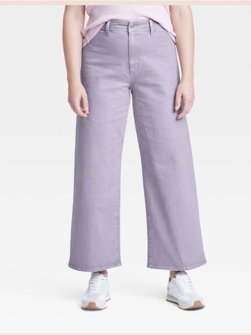 Universal Thread Lavender Wide-Leg Jeans